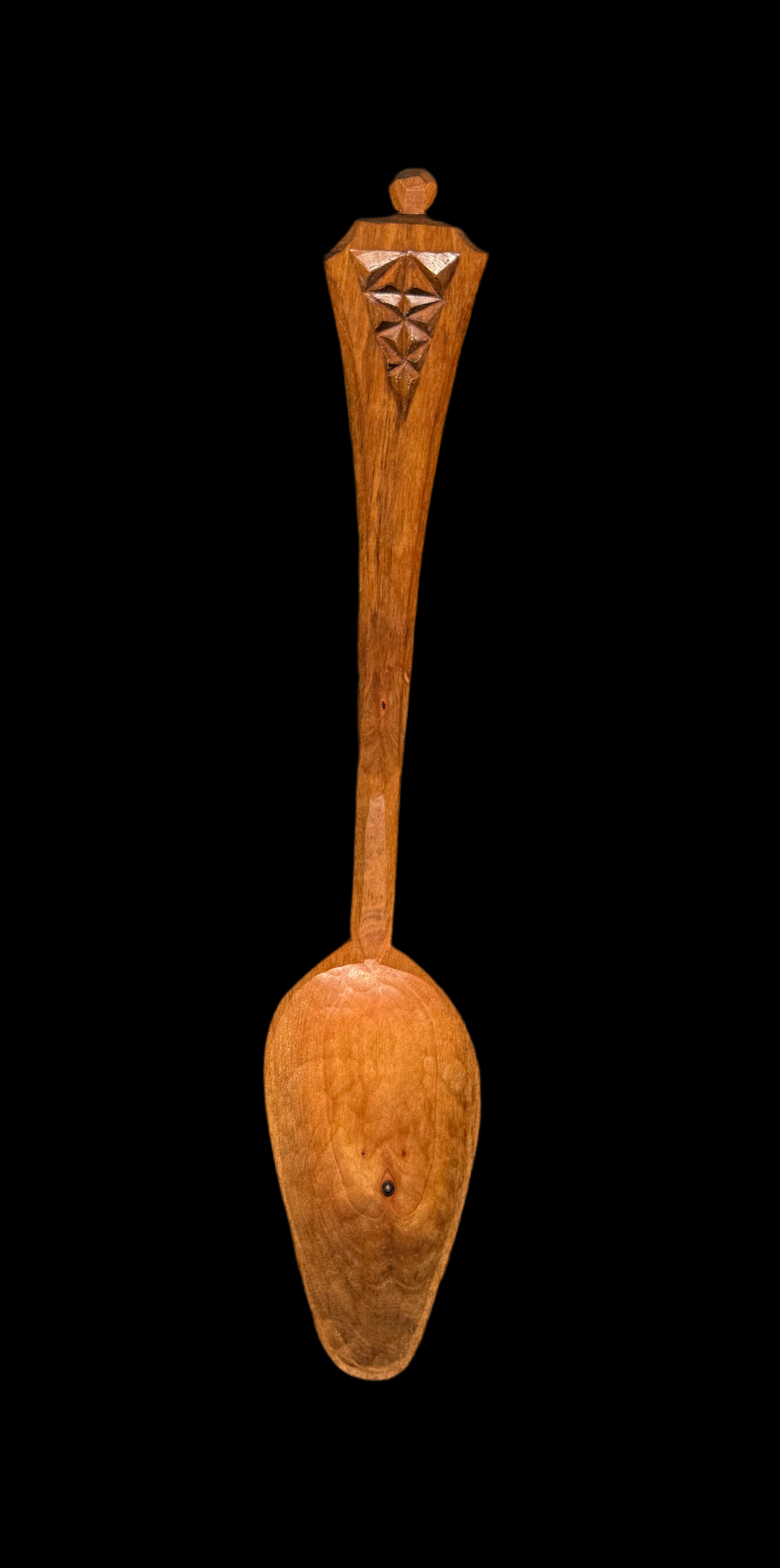 10” Peach serving spoon
