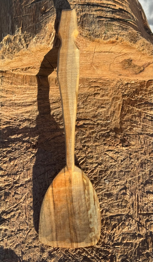 10” Spalted Cherry cooking spoon